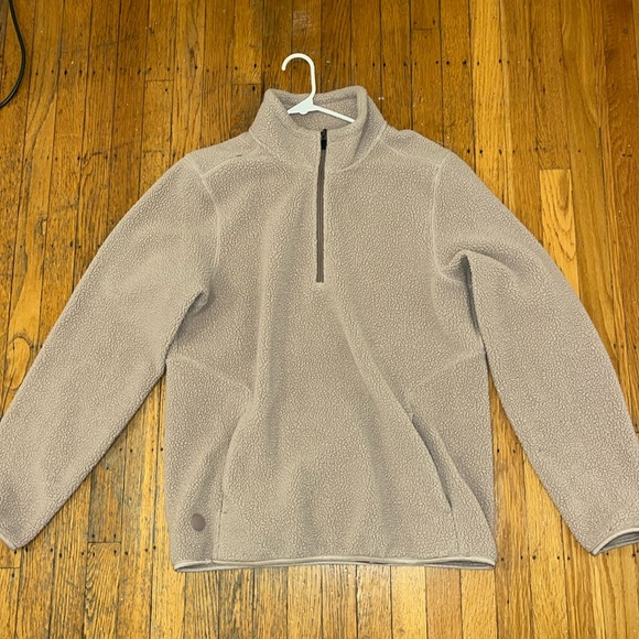 Cuts clothing polar tech Sherpa half zip